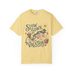 Slow Down We're on Vacation Travel Shirt
