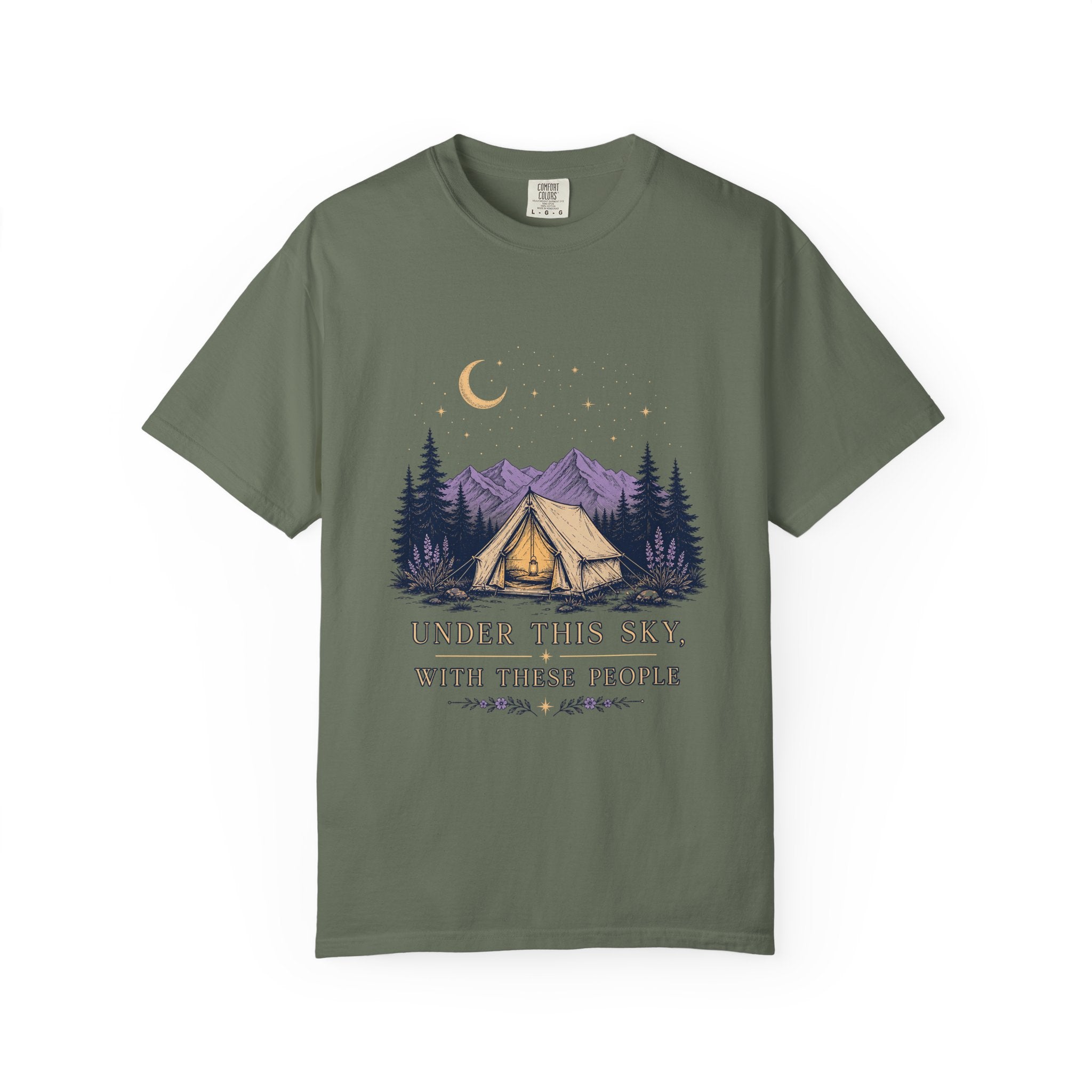Under This Sky With These People Camping Shirt