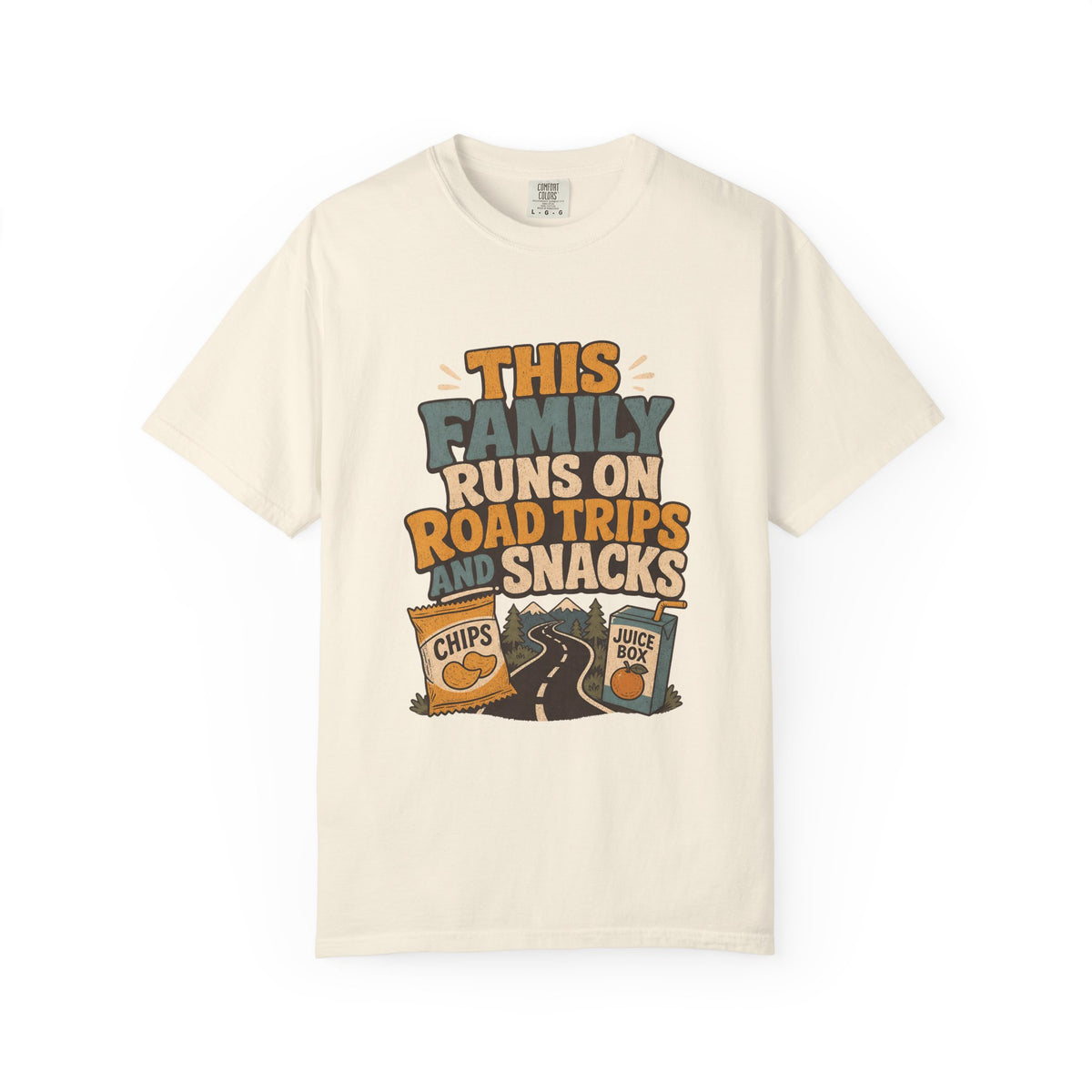 Road Trips and Snacks Family Travel Shirt