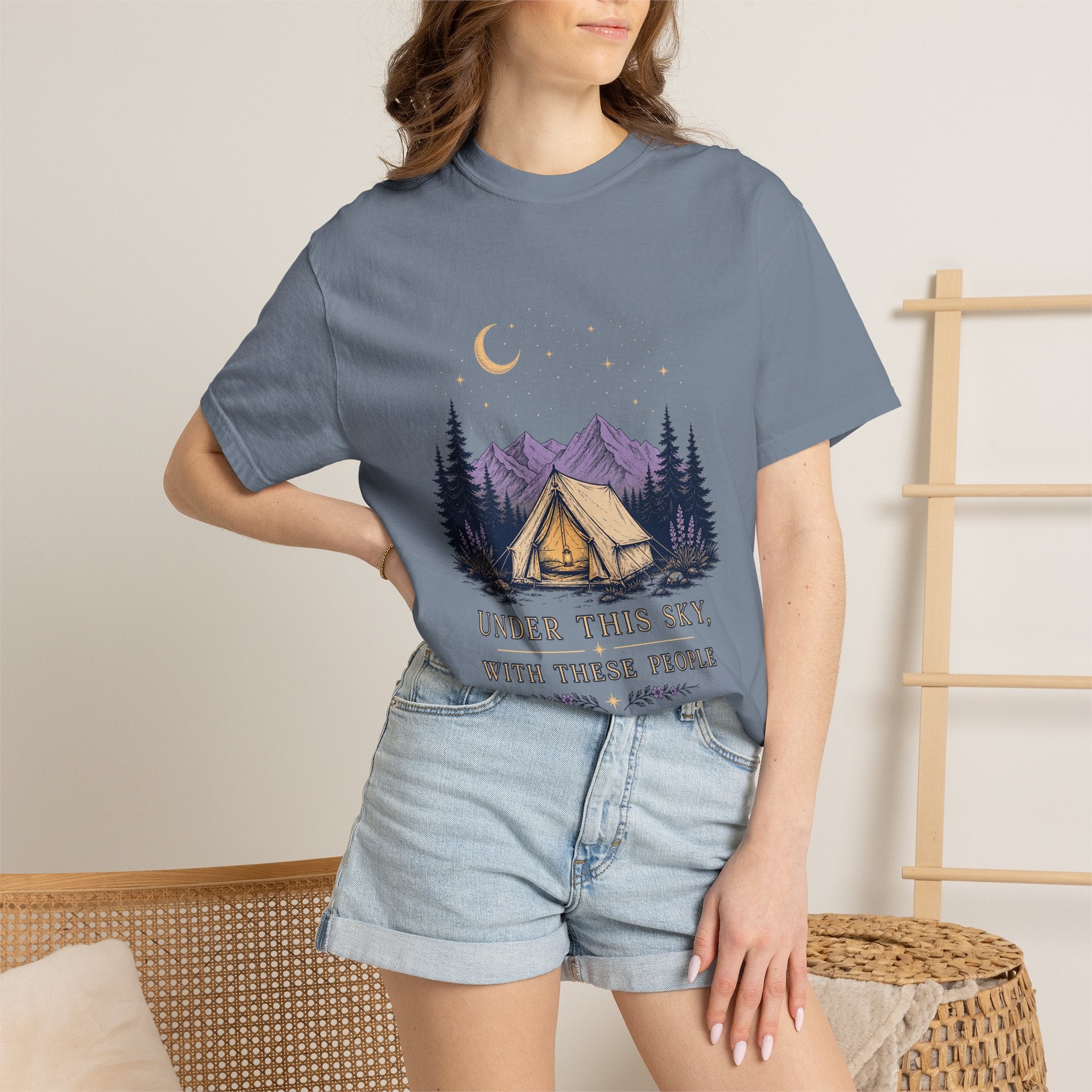 Under This Sky With These People Camping Shirt