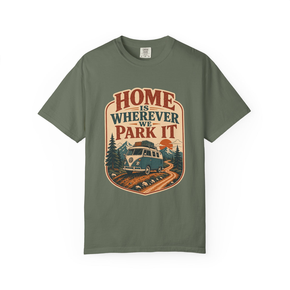Home Is Wherever We Park It Camper Van Shirt