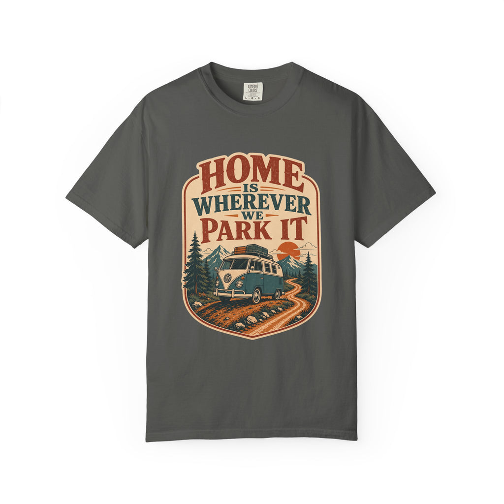 Home Is Wherever We Park It Camper Van Shirt