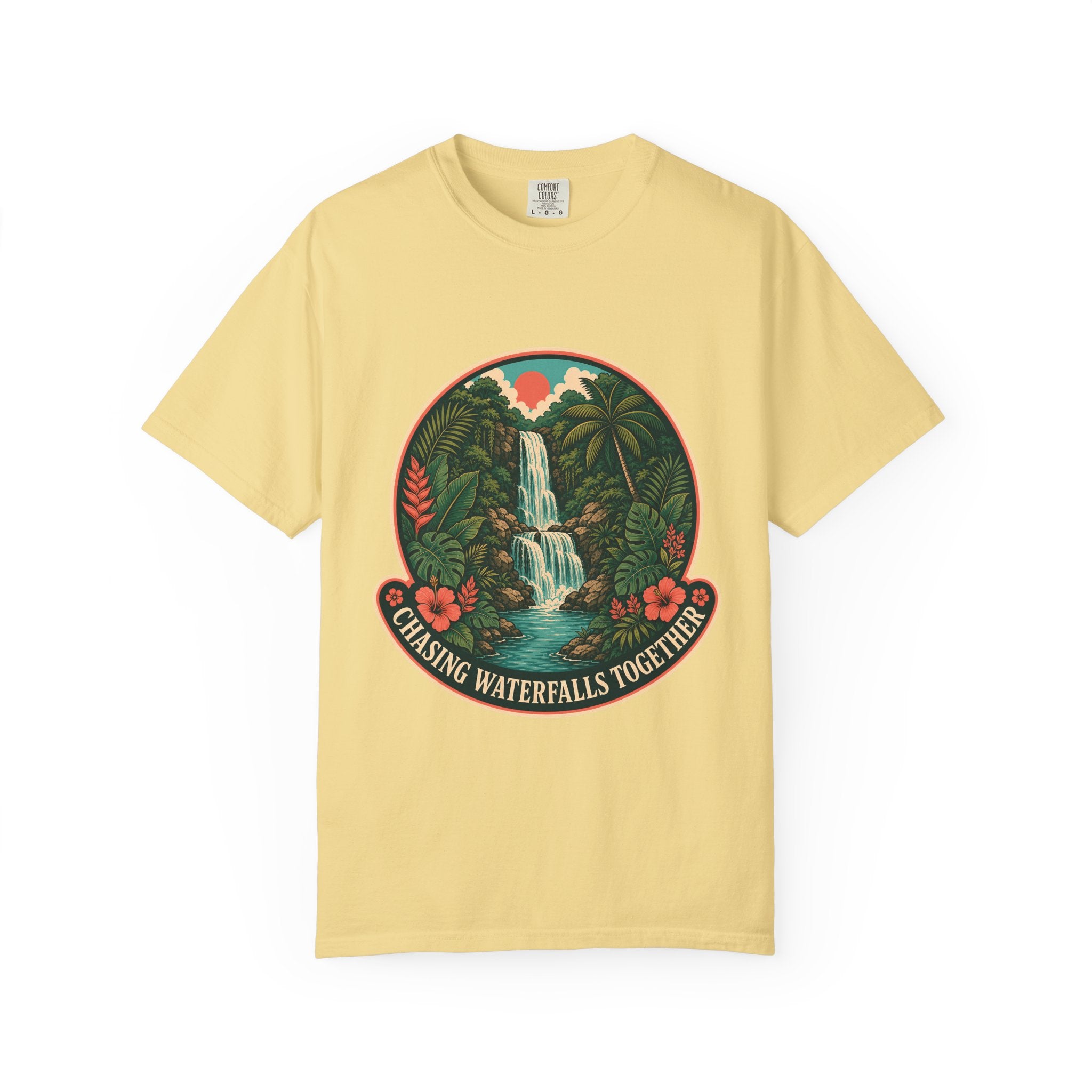 Chasing Waterfalls Together Adventure Shirt