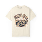 Family First Passport Second Travel Shirt