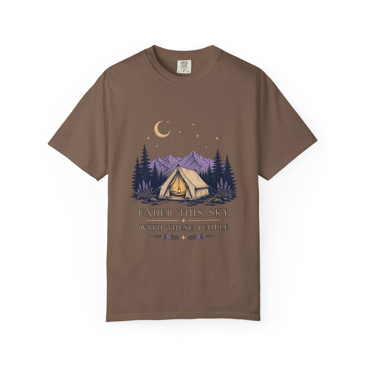 Under This Sky With These People Camping Shirt