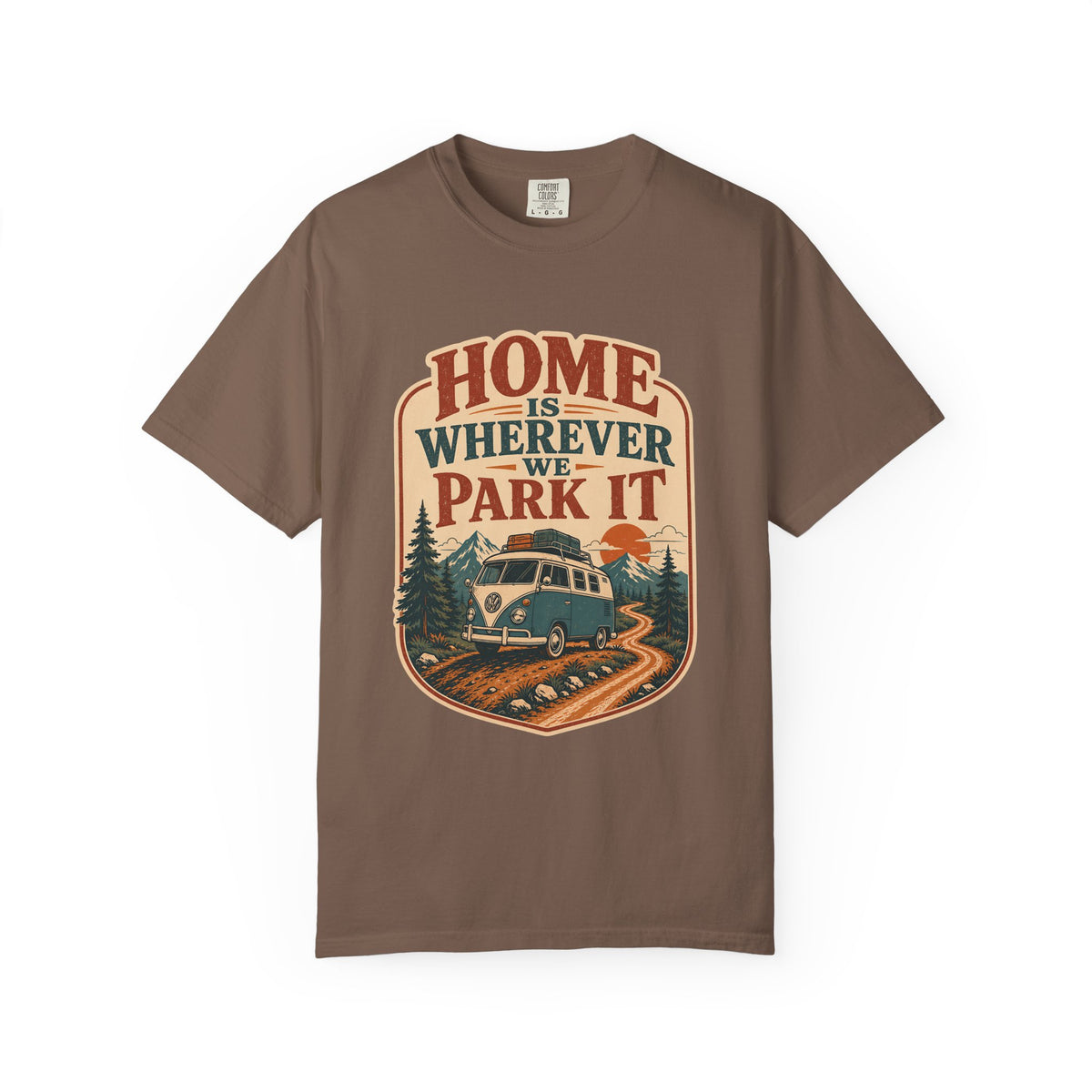 Home Is Wherever We Park It Camper Van Shirt
