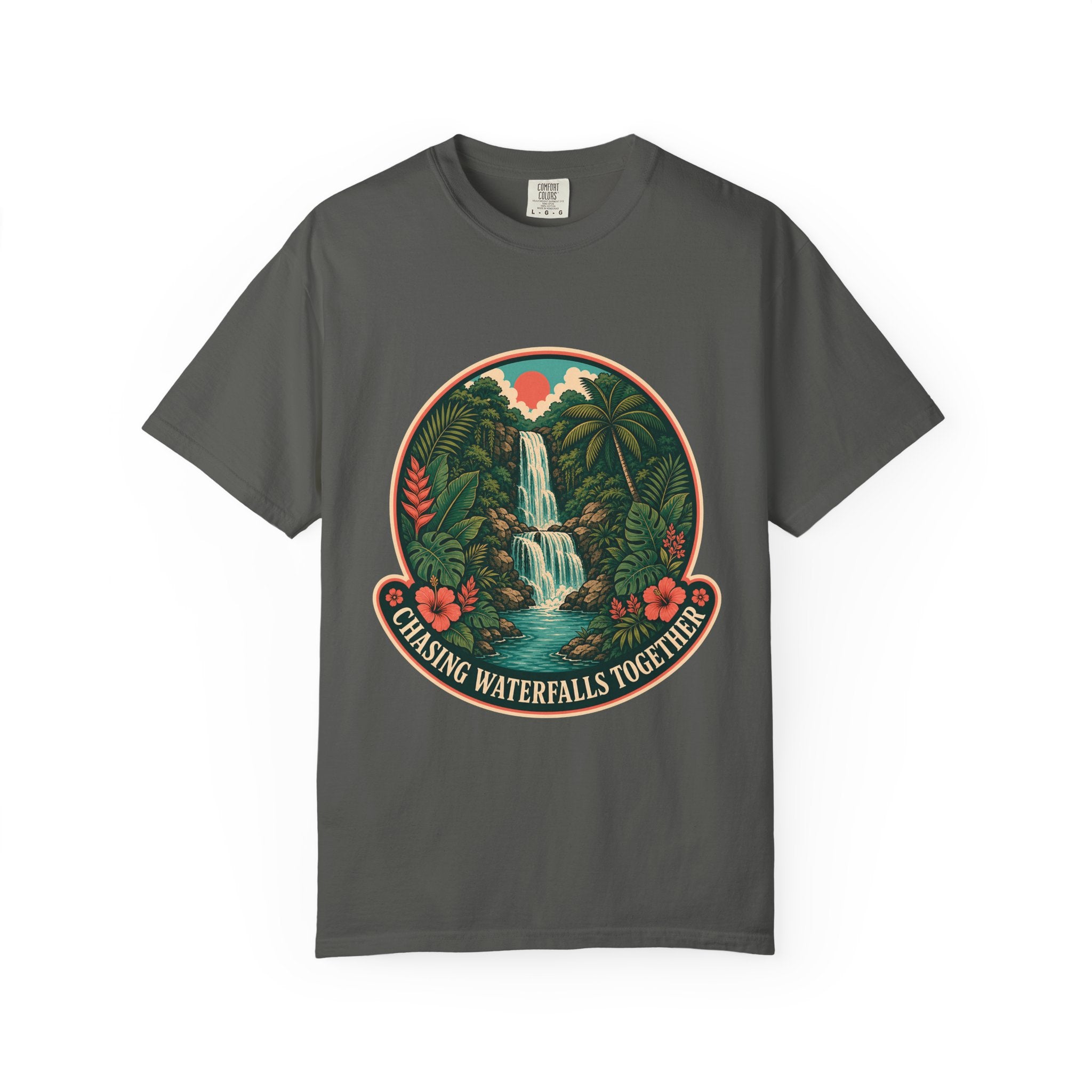 Chasing Waterfalls Together Adventure Shirt