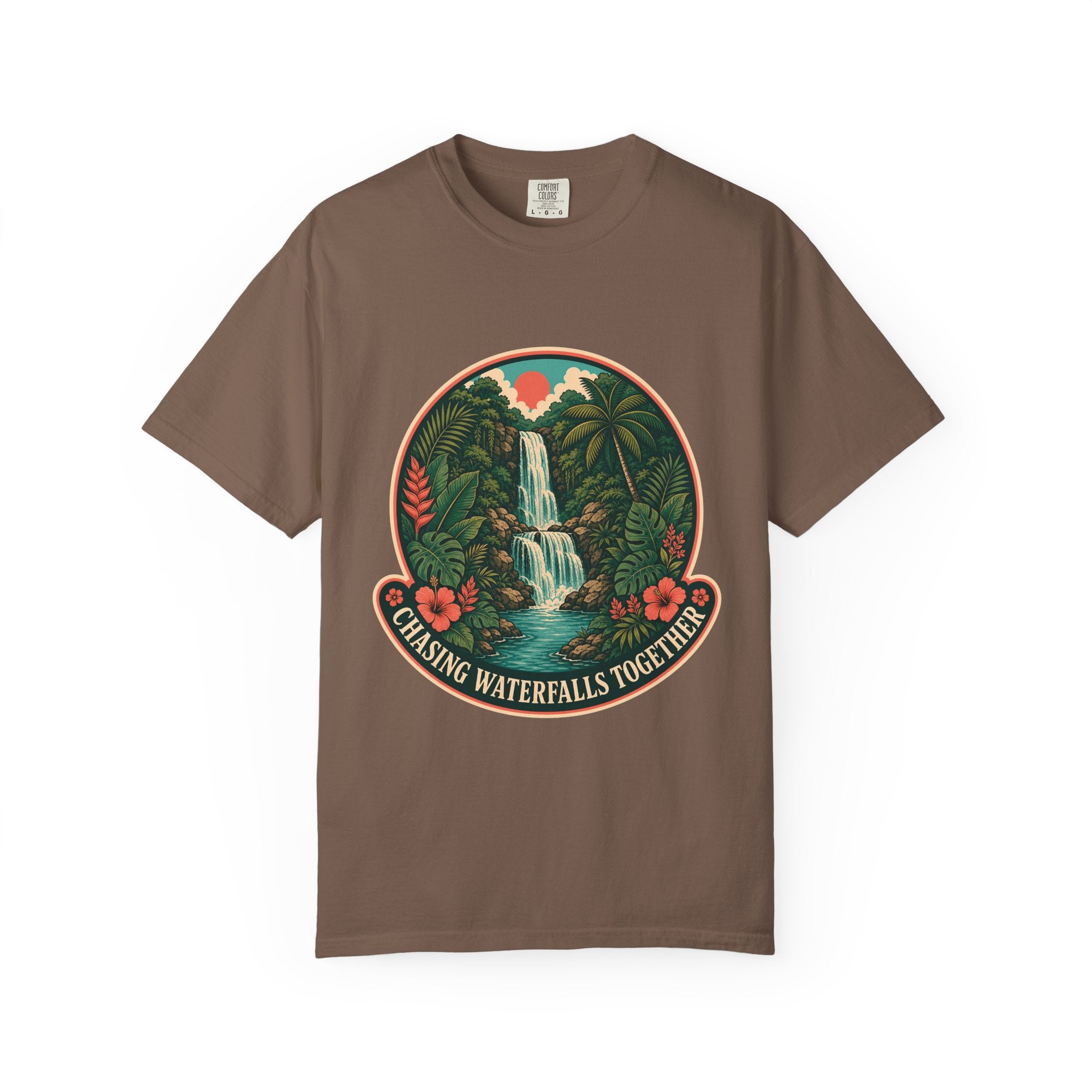 Chasing Waterfalls Together Adventure Shirt