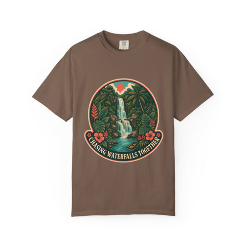 Chasing Waterfalls Together Adventure Shirt