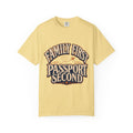 Family First Passport Second Travel Shirt