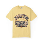 Family First Passport Second Travel Shirt