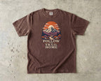 Follow the Trail Home Mountain Adventure Shirt