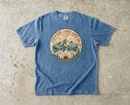 Adventure Looks Good On Us T-Shirt | Comfort Colors Mountain Travel Tee for Family Vacations