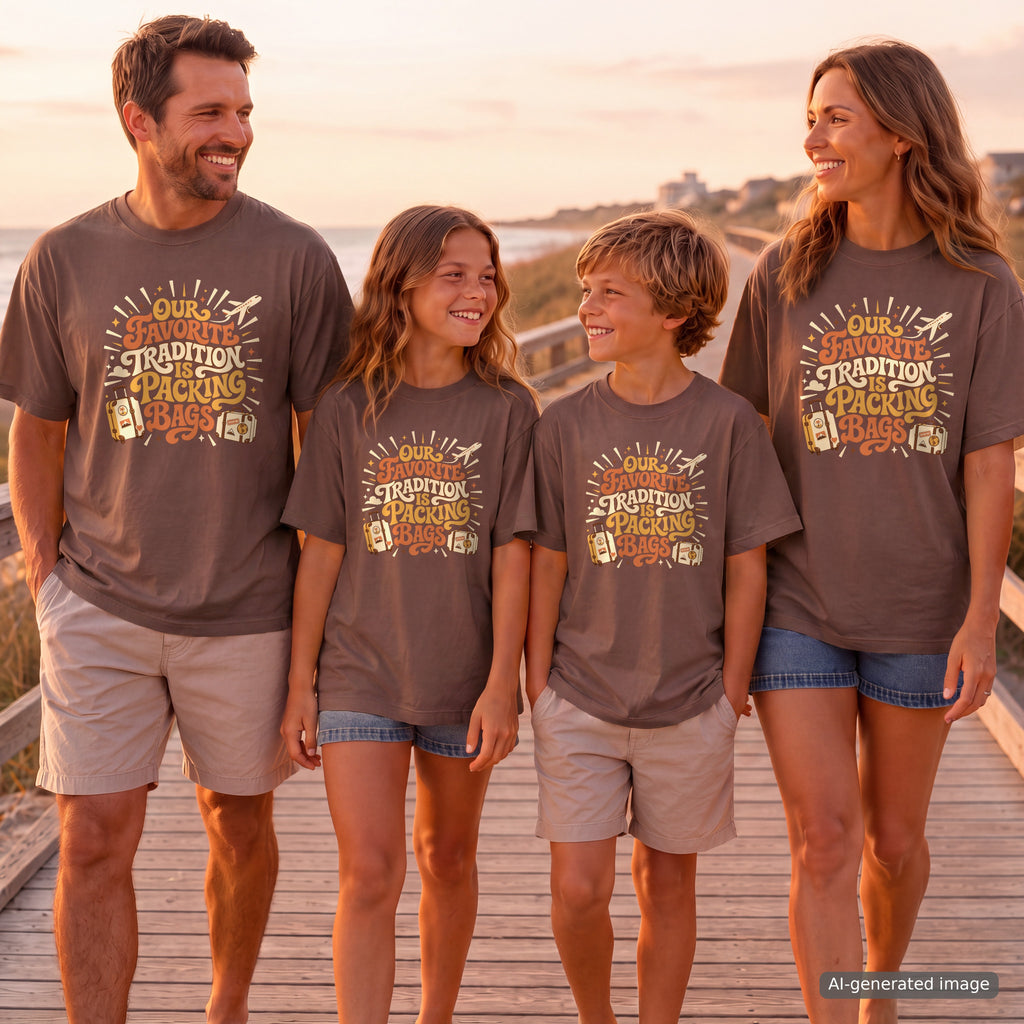 Our Favorite Tradition Is Packing Bags Shirt