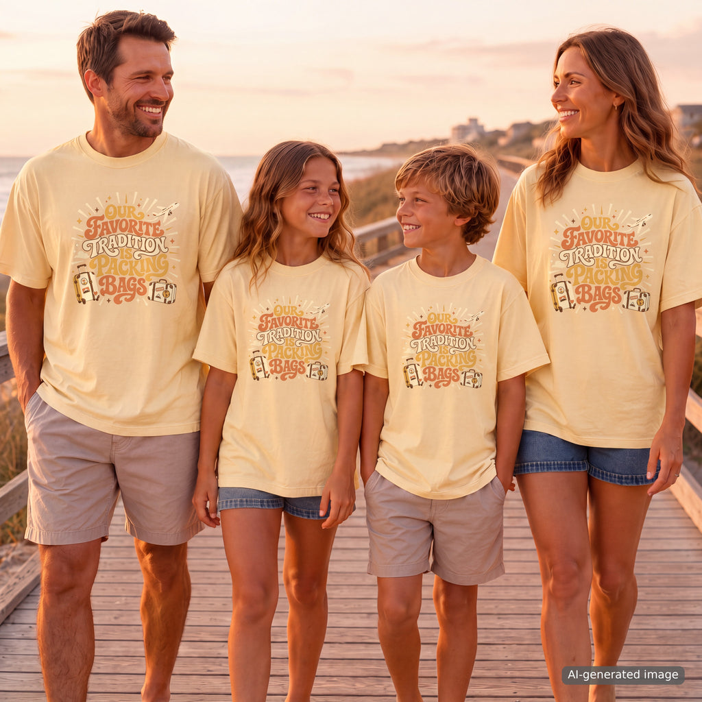 Our Favorite Tradition Is Packing Bags Shirt