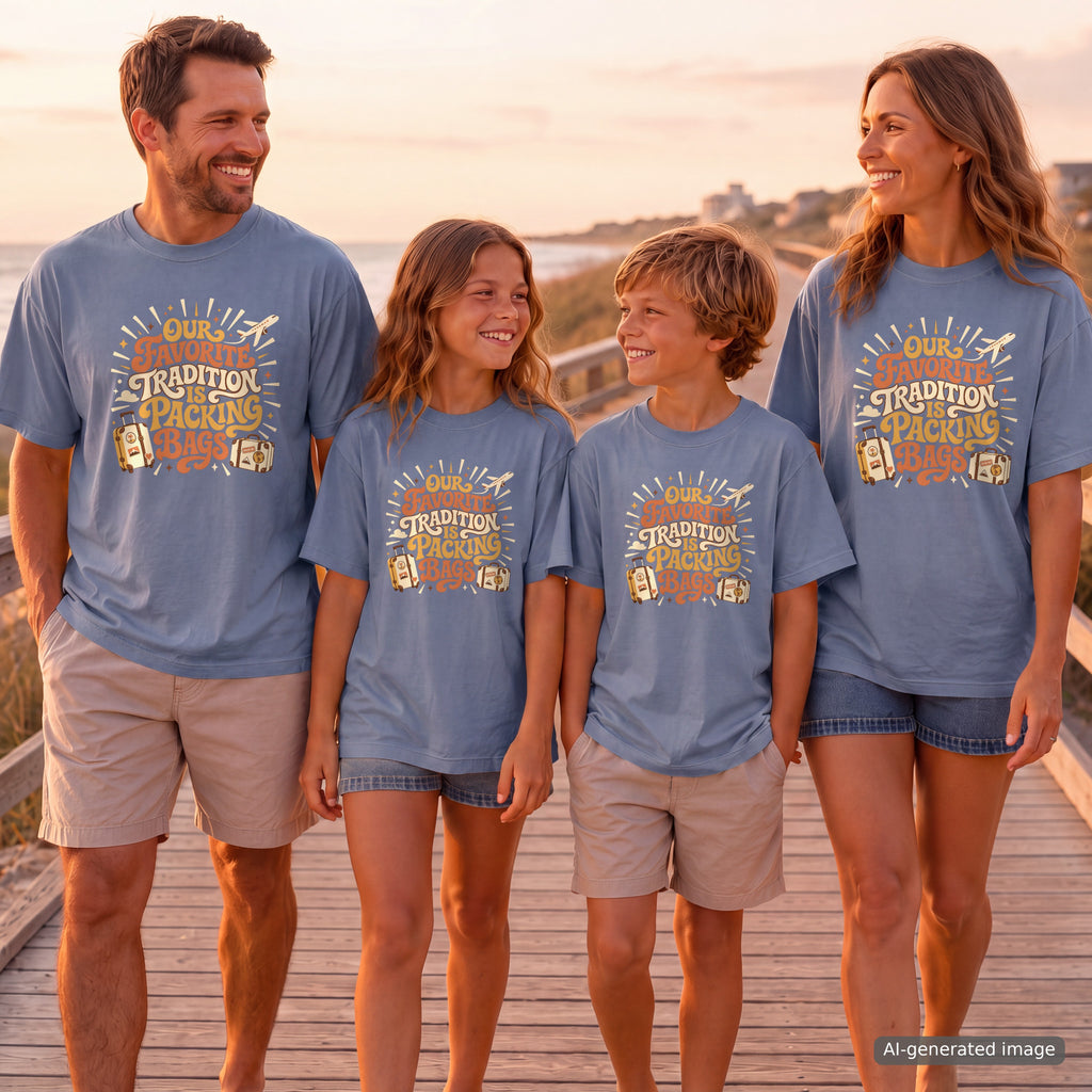 Our Favorite Tradition Is Packing Bags Shirt