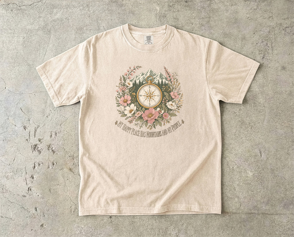 Mountains and My People Travel Mom Shirt