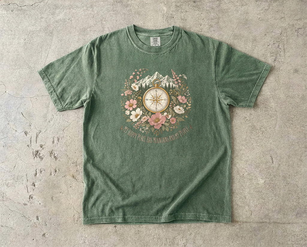 Mountains and My People Travel Mom Shirt