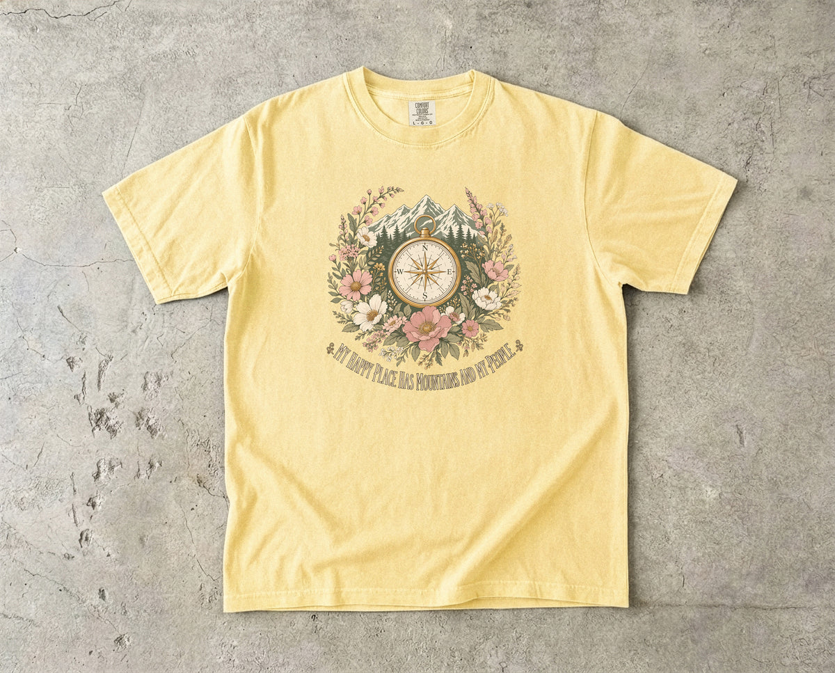 Mountains and My People Travel Mom Shirt