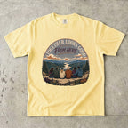 Together Looks Good From Here Scenic Overlook Shirt in Butter – flat lay