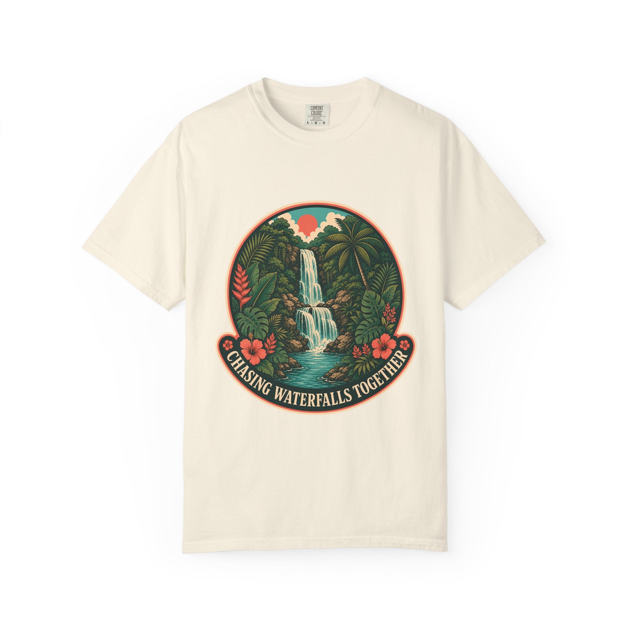 Chasing Waterfalls Together Adventure Shirt