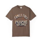 Family First Passport Second Travel Shirt