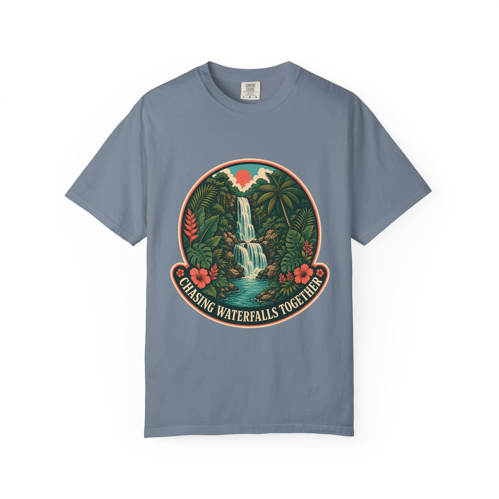 Chasing Waterfalls Together Adventure Shirt