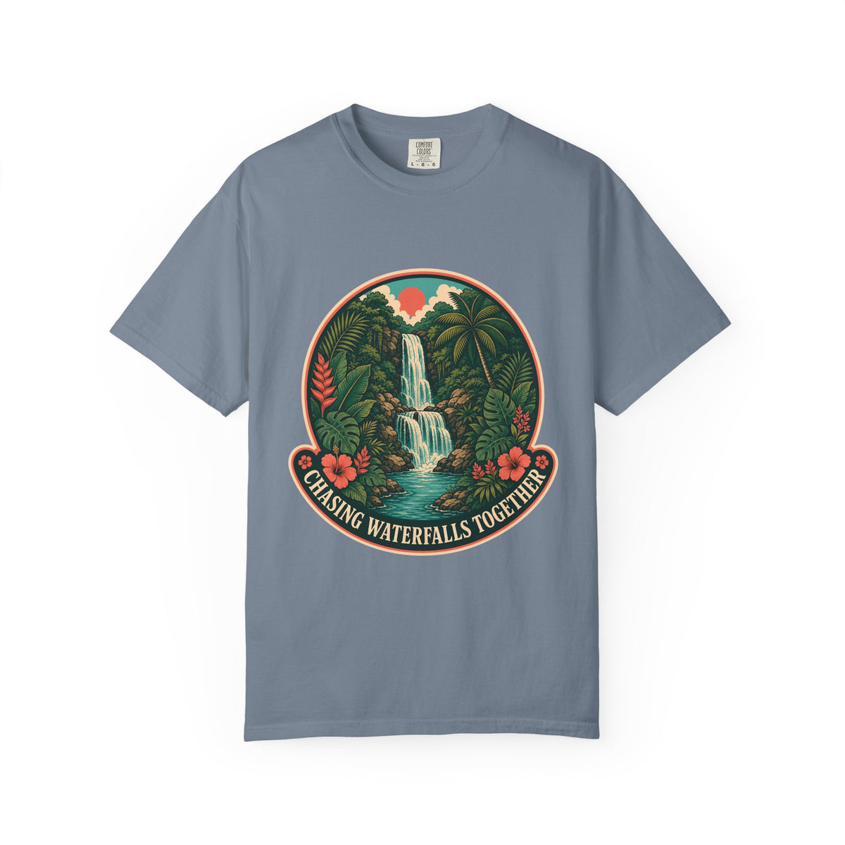 Chasing Waterfalls Together Adventure Shirt