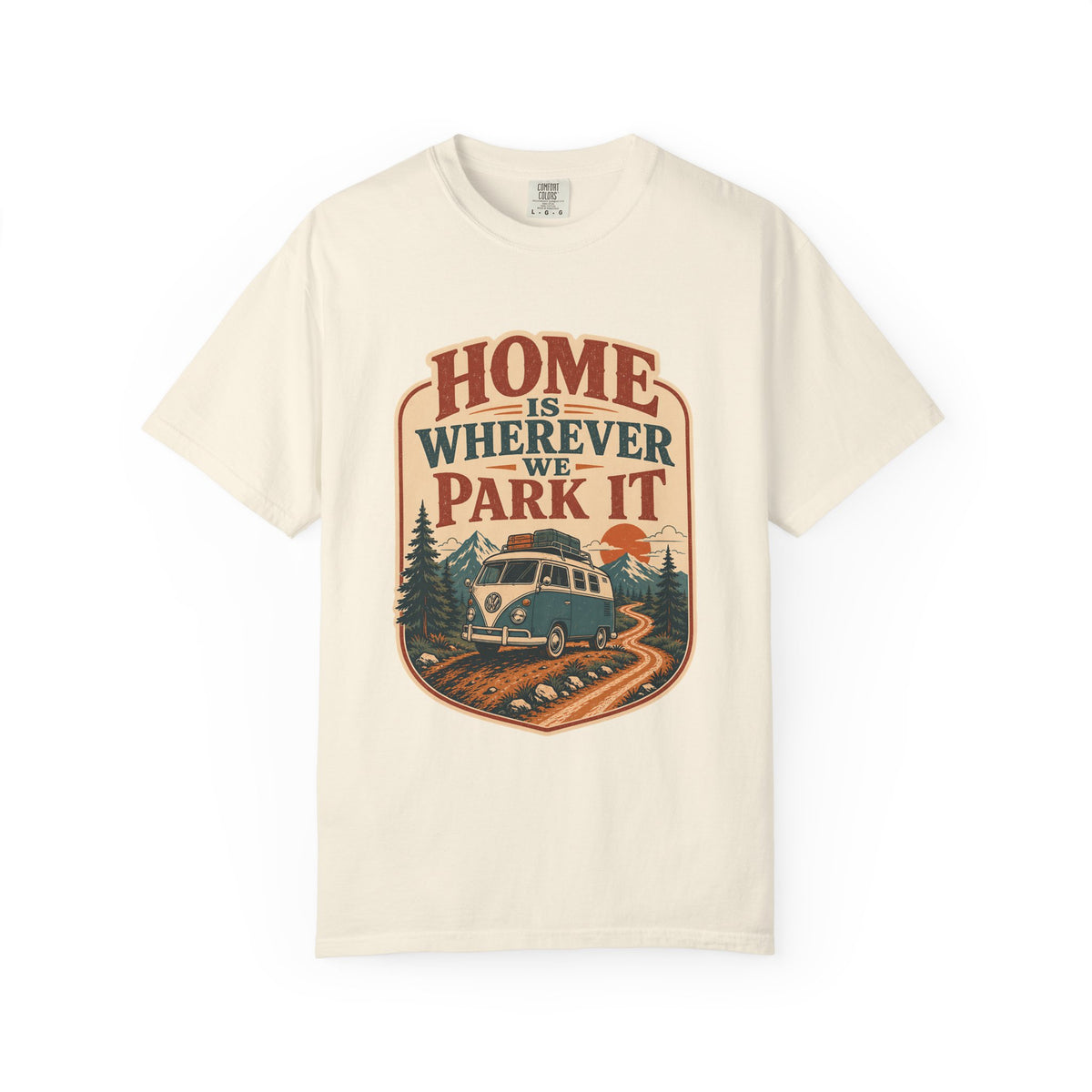 Home Is Wherever We Park It Camper Van Shirt