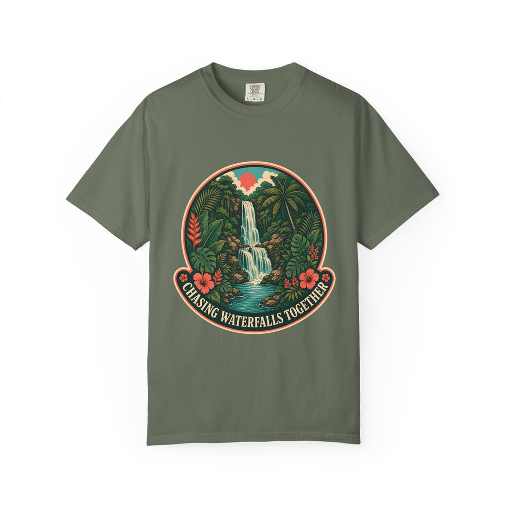 Chasing Waterfalls Together Adventure Shirt