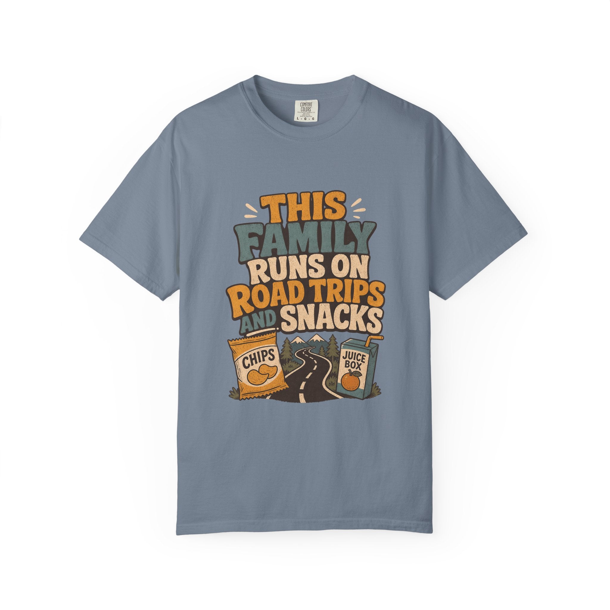 Road Trips and Snacks Family Travel Shirt