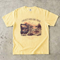Collect Days Like These Family Travel Shirt in Butter – flat lay