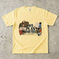 We Plan for This Family Getaway Shirt in Butter – flat lay