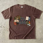 We Plan for This Family Getaway Shirt in Espresso – flat lay