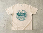 Out Here Making Family Memories Shirt in Ivory – flat lay