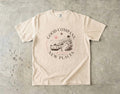 Good Company New Places Girls Trip Shirt in Ivory – flat lay