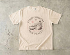 Good Company New Places Girls Trip Shirt in Ivory – flat lay