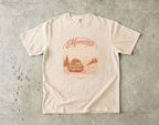 Memories Have Mile Markers Road Trip Shirt in Ivory – flat lay