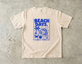 Beach Days Best Days Beach Vacation Shirt in Ivory – flat lay