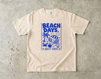 Beach Days Best Days Beach Vacation Shirt in Ivory – flat lay