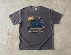 Miles Make the Memories Road Trip Shirt in Pepper – flat lay