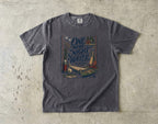 One More Night by the Water Lake Vacation Shirt in Pepper – flat lay