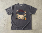 Take the Trip Keep the Story Road Trip Shirt in Pepper – flat lay