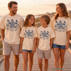 Vacation Mode Together Lake Vacation Shirt in Ivory – worn on a family trip (AI-generated model photo)