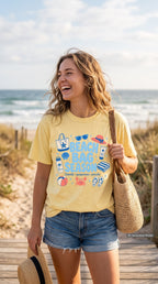 Beach Bag Season Beach Vacation Shirt – close-up product photo