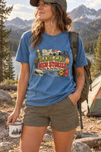Same Car New Stories Road Trip Shirt – close-up product photo