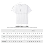 Comfort Colors 1717 size chart