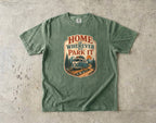 Home Is Wherever We Park It Camper Van Shirt