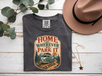 Home Is Wherever We Park It Camper Van Shirt
