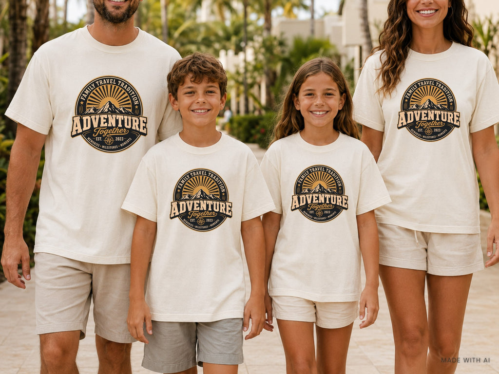 Family Travel Tradition Vintage Adventure Shirt
